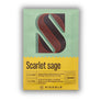 S - Scarlet sage