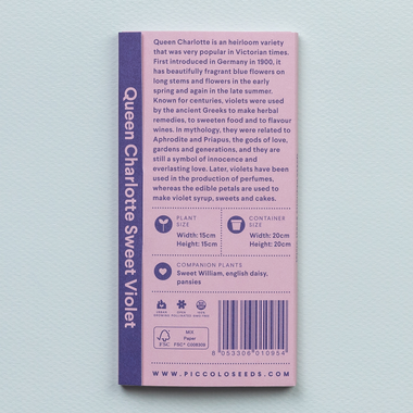 Sweet Violet Queen Charlotte