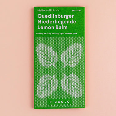 Lemon Balm Quedlinburger Niederliegende